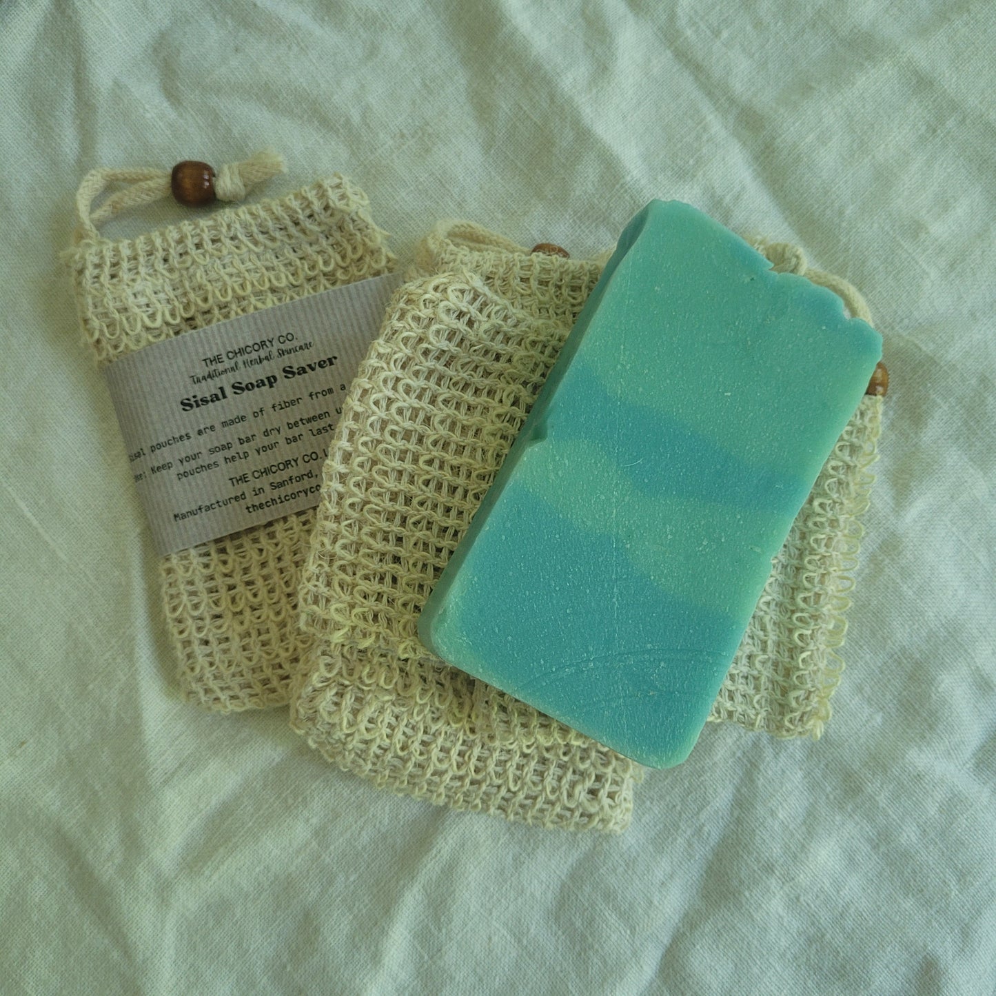 Sisal Soap Scrub Pouch